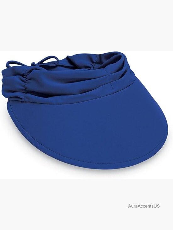 UPF 50+ Sun Visor – Packable, Adjustable Tie-Back, 4\